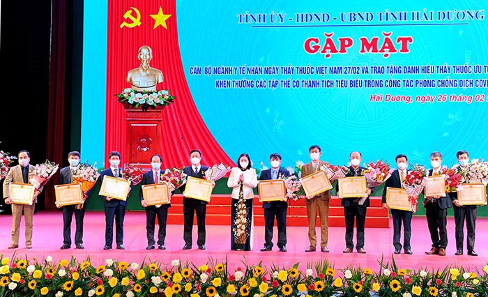 Hải Dương gặp mặt kỷ niệm Ngày Thầy thuốc Việt Nam 27.2